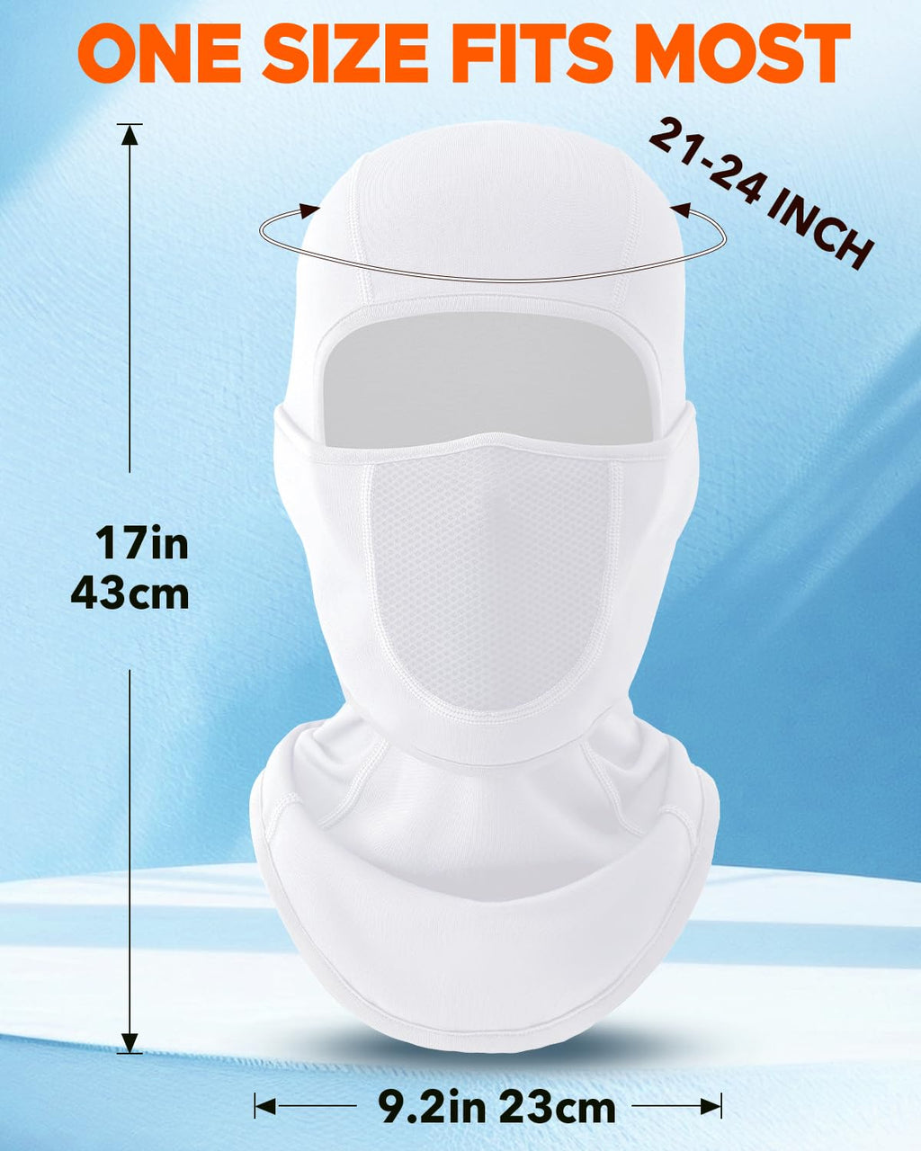 Balaclava Face Ski Mask with Movable Design for Men Women-Fleece Winter Face Covering for Cold Weather Skiing Outdoor Work