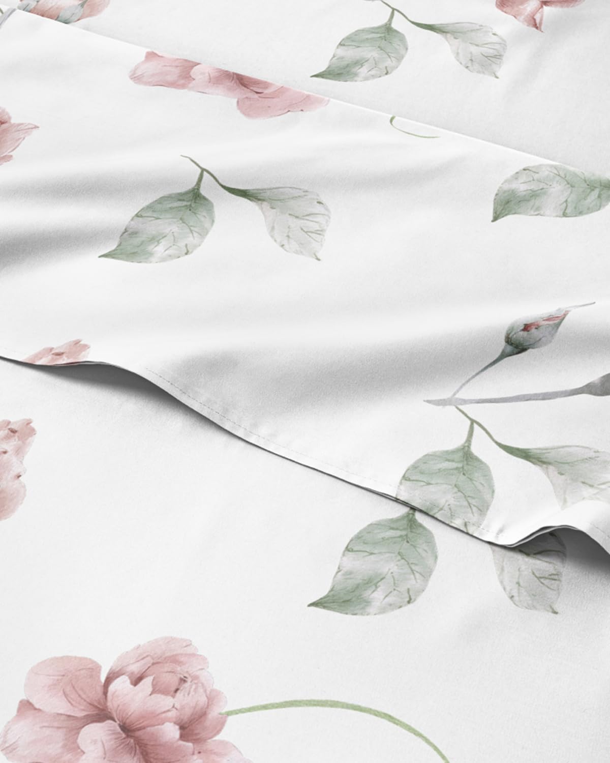 Queen Size 4 Piece Sheet Set - Comfy Breathable & Cooling Sheets - White