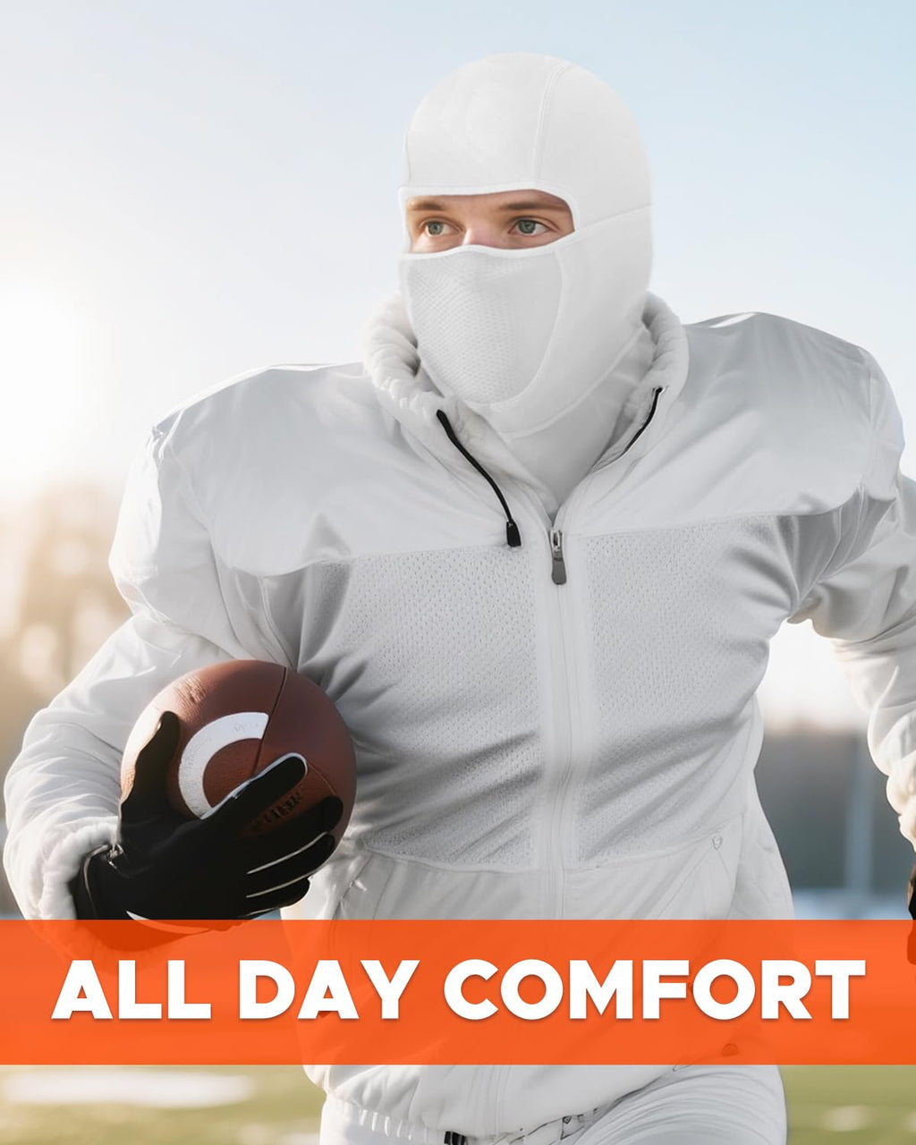 Balaclava Face Ski Mask with Movable Design for Men Women-Fleece Winter Face Covering for Cold Weather Skiing Outdoor Work