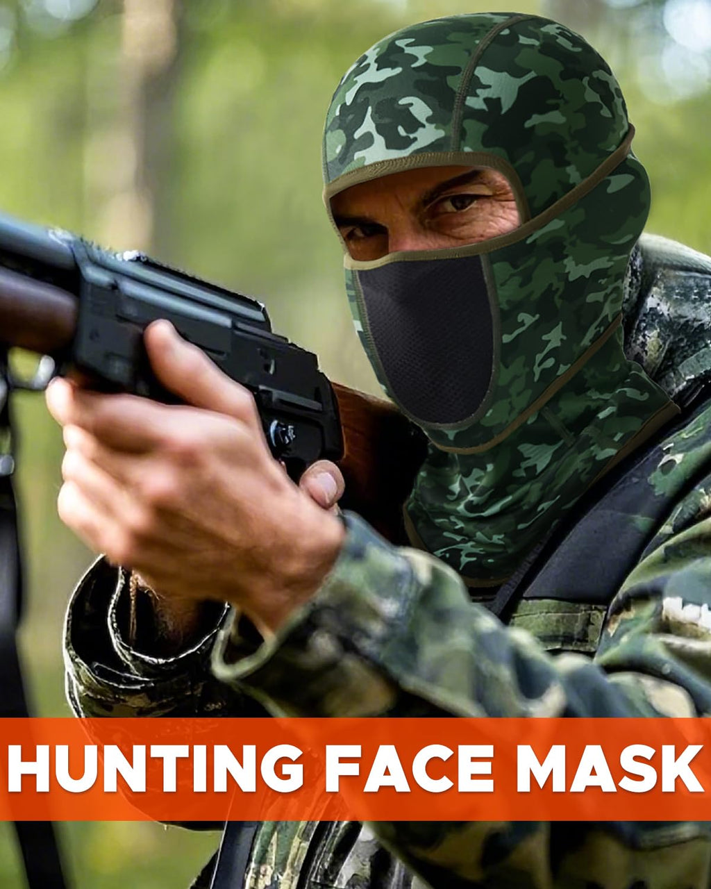 Balaclava Face Ski Mask with Movable Design for Men Women-Fleece Winter Face Covering for Cold Weather Skiing Outdoor Work