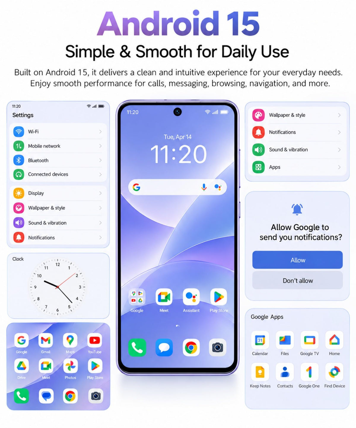 26 Ultra Cell Phone,12GB+256GB Android 15.0 Unlocked Phone, 7000mAh Battery,Dual SIM Dual Standby 5G Phone-Gold